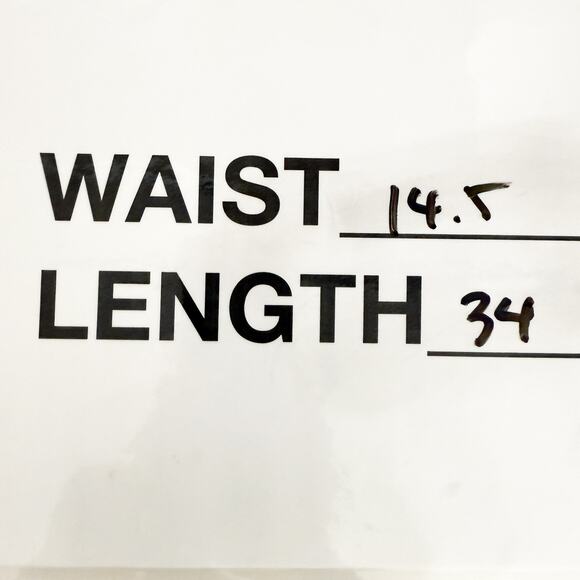 S2.Square Selvedge Denim Maxi Long Skirt Womens - L - Picture 8 of 9